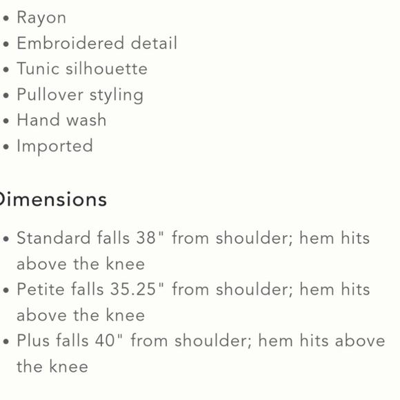 Beautiful embroidered Maeve tunic dress from Anthropologie - Picture 6 of 7